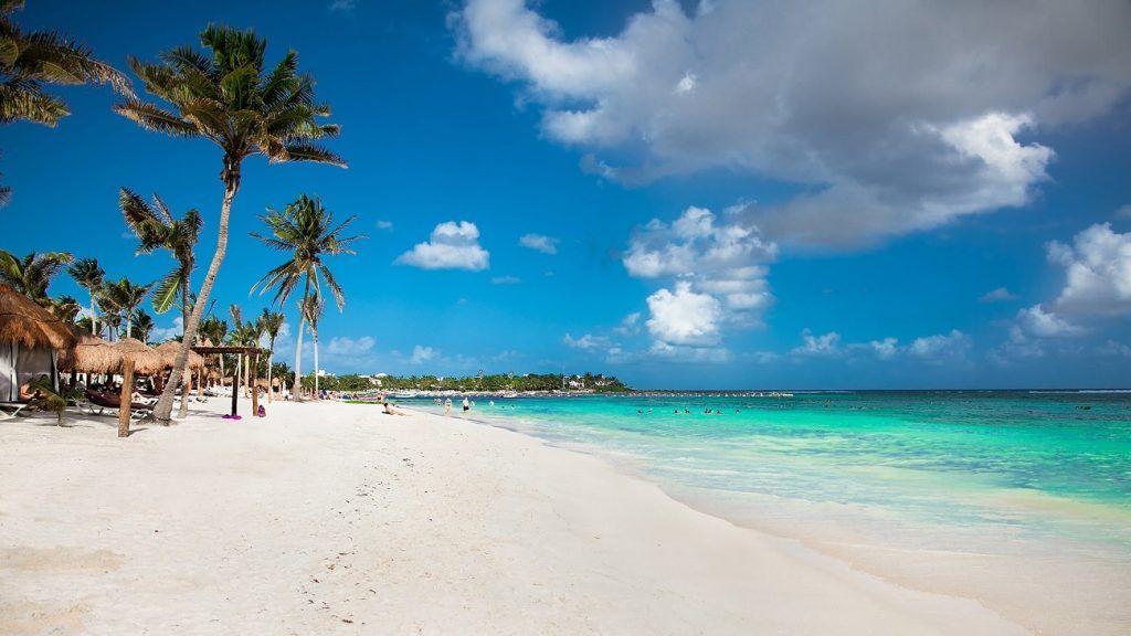 Playa en Akumal
