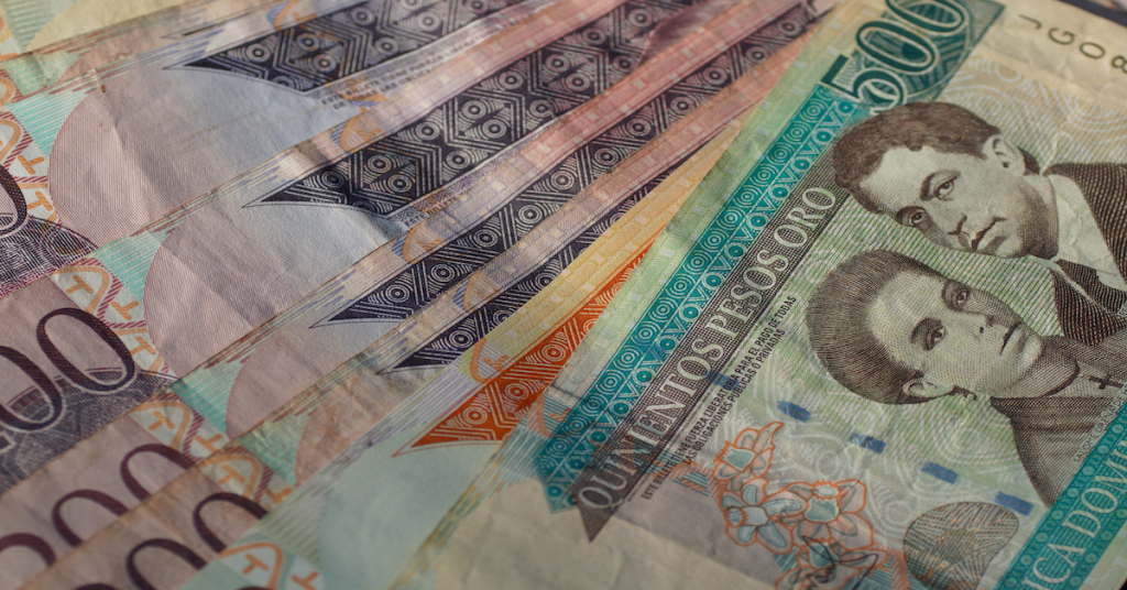 billetes de peso dominicano